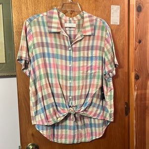 Lucky Brand ladies shirt. Size L new with tag